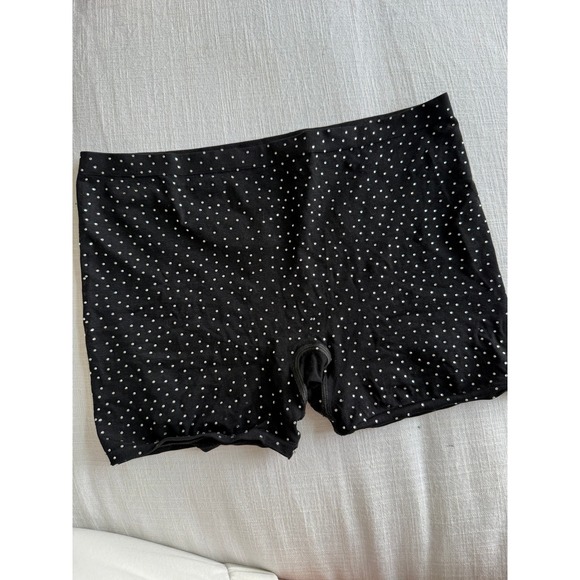 Anthropologie Other - by Anthropologie Rhinestone Polka Dot Seamless Boy Shorts Black XXS XS OB2143740